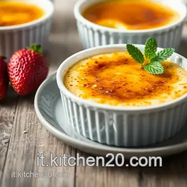 Cr&egrave;me Br&ucirc;l&eacute;e: La Ricetta Perfetta e Facile! Scheda ricetta