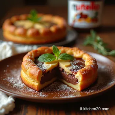 Crostata di Ricotta e Nutella la Ricetta che Scalda il Cuore Scheda ricetta