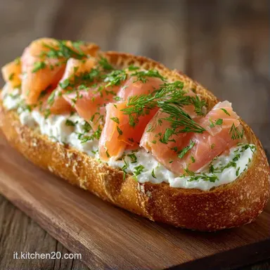 Crostini Salmone e Philadelphia Croccanti Scheda ricetta