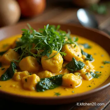 Curry di Ceci e Verdure Cremoso La Ricetta Facile e Vegana Scheda ricetta