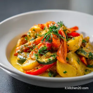 Curry di Verdure per 4 Persone | Ricetta Scheda ricetta