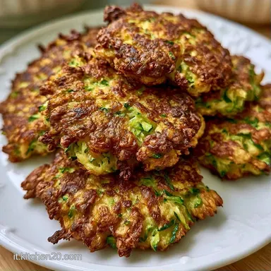 Frittelle Di Zucchine Con Parmigiano Scheda ricetta
