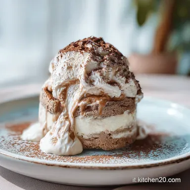 Gelato al Tiramis&ugrave; per 8 Porzioni Scheda ricetta