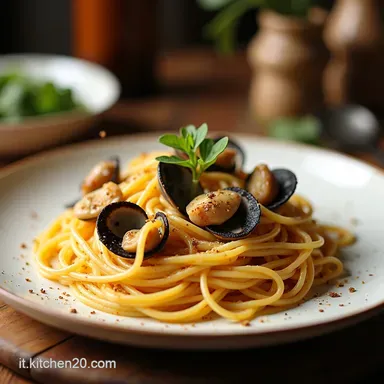 Spaghetti alle vongole ricetta chef 3 Trucchi per il Sugo Cremoso e la Mantecatura Perfetta Scheda ricetta