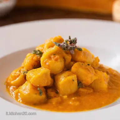 Gnocchi di Zucca Ricetta Autunnale al Burro e Salvia Scheda ricetta