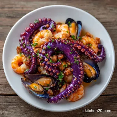 Insalata di Mare per 4 Persone Scheda ricetta
