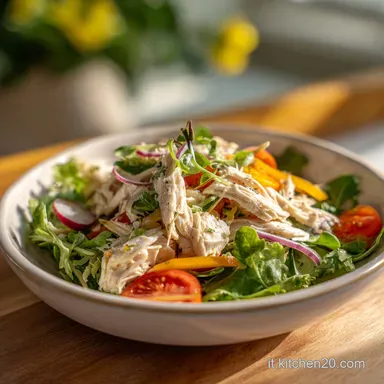Light Chicken Salad: Fresca e Veloce Scheda ricetta