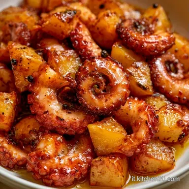 Insalata Di Polpo con Patate per 4 Persone Scheda ricetta