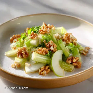 Insalata Sedano e Mela Verde per 4 Servings: Croccante e Fresca Scheda ricetta