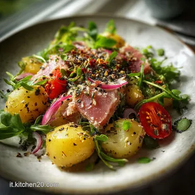 Insalata tonno patate verdure Ready in 30 Min Scheda ricetta