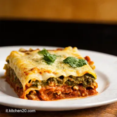 Lasagna Verde Bolognese La Ricetta della Nonna che Scalda il Cuore Scheda ricetta