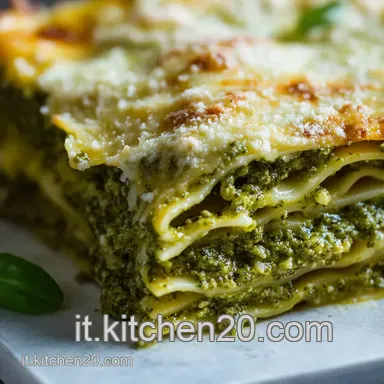 Lasagne al Pesto: La Ricetta Ligure che Conquista! Scheda ricetta