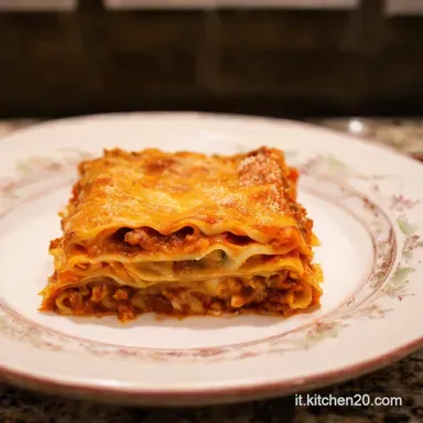 Lasagne della Nonna Il Segreto per la Lasagna Perfetta Scheda ricetta