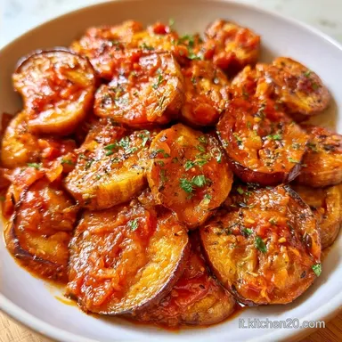 Melanzane Alla Pizzaiola In Padella Per 4