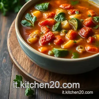 Minestrone di Verdure: La Ricetta della Nonna | Facile! Scheda ricetta