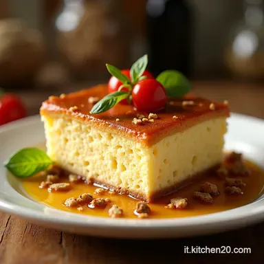 Soffice torta monoporzione mandorle e La mia ricetta paradisiaca Scheda ricetta