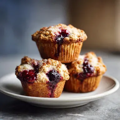 Muffin alla Marmellata Fatti in Casa per 12 Scheda ricetta
