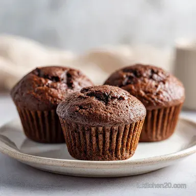 Muffin Vegani al Cioccolato: 12 Pezzi Scheda ricetta