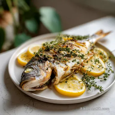 Orata Al Forno: Pelle Croccante Scheda ricetta