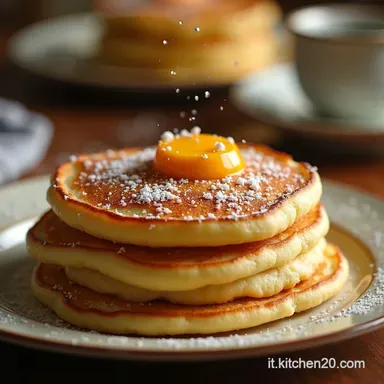 I Migliori Pancake Fatti in Casa Soffici che Si Sciolgono Scheda ricetta