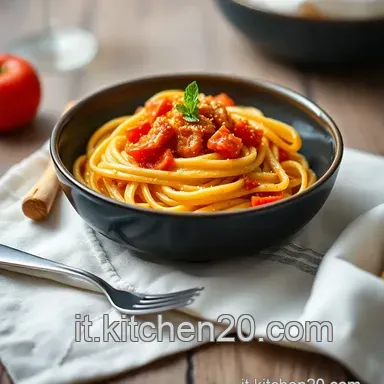 Pasta alla Melanzana: Ricetta Siciliana che Profuma di Casa Scheda ricetta