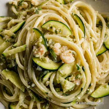 Ricetta Pasta con Zucchine e Gamberetti: La Mia Versione! Scheda ricetta