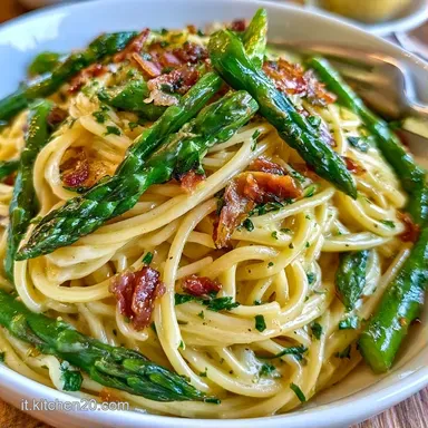 Pasta Asparagi e Panna Classica Cremosa Scheda ricetta