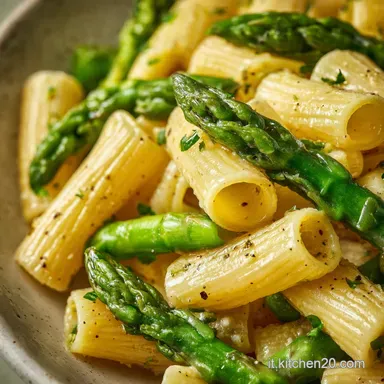 Pasta con gli Asparagi: Per 4 Persone Scheda ricetta