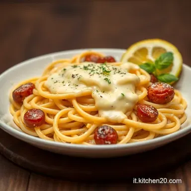 Pasta con Besciamella Cremosa: La Ricetta della Nonna Rivisitata Scheda ricetta