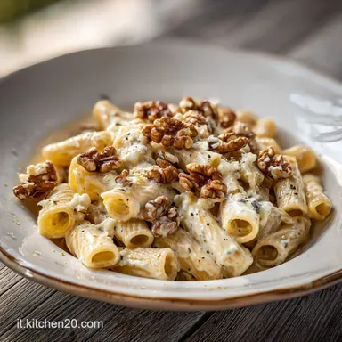 Pasta Noci e Gorgonzola in 15 Minuti Scheda ricetta