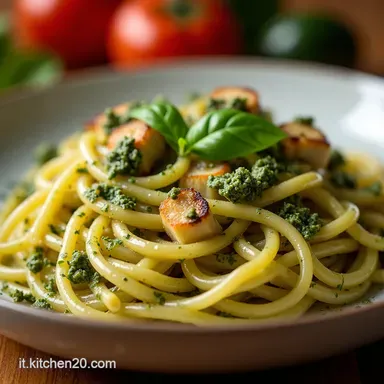 Pasta Pesto e Tonno Veloce Ricetta SalvaCena Scheda ricetta