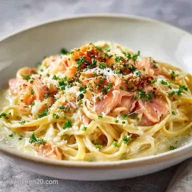 Pasta e Salmone Affumicato in 15 Minuti Scheda ricetta
