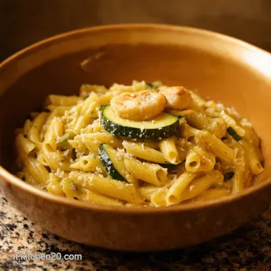 Pasta Zucchine Gamberetti Ricetta La mia versione SUPER Scheda ricetta