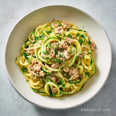 Pasta Zucchine e Tonno in 25 Minuti Scheda ricetta