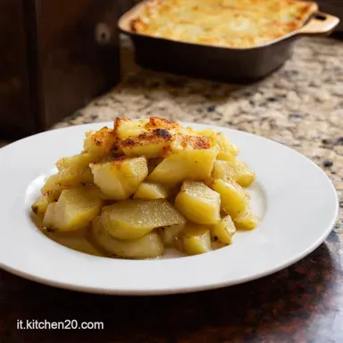 Patate e Cipolle al Forno La Ricetta Croccante della Nonna Scheda ricetta