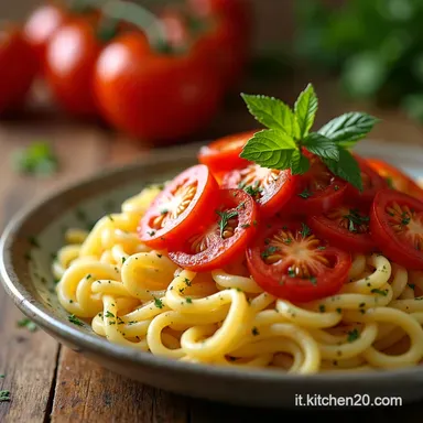 Patate con pomodorini al microonde Ricetta Veloce e Sfiziosa Scheda ricetta