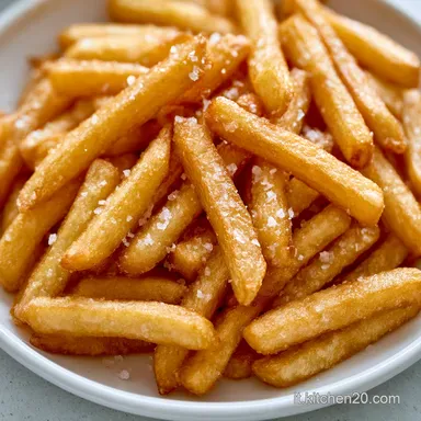 Patatine in Friggitrice Aria per 4 Persone Scheda ricetta