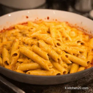 Penne al Forno con Zucca La Ricetta Cremosa della Nonna Scheda ricetta