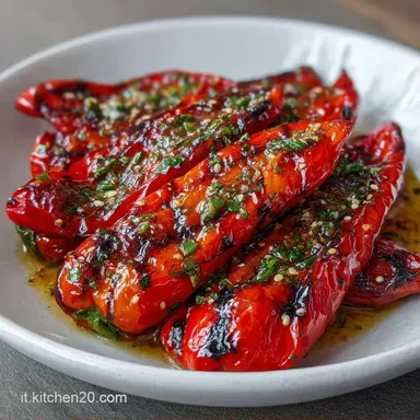 Peperoni Con Bagna Cauda per 4 Persone Scheda ricetta