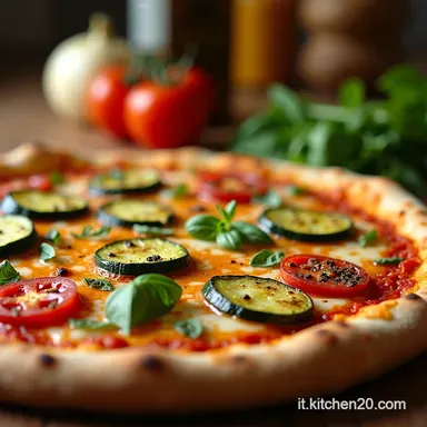 Pizza di Zucchine Capricciosa Semplicissima e Sfiziosa Scheda ricetta