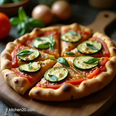 Pizza di Zucchine Capricciosa Senza Glutine La Ricetta Estiva Perfetta Scheda ricetta