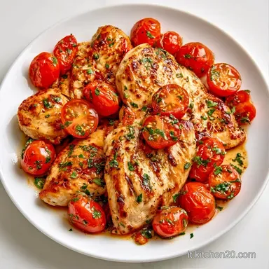 Pollo Alla Mediterranea in 30 Minuti Scheda ricetta