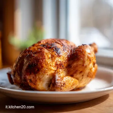 Ricetta di Pollo per la Friggitrice: Croccante in 45 Minuti Scheda ricetta