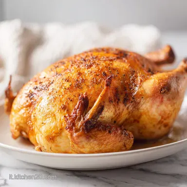 Ricetta Pollo Friggitrice ad Aria Facile (35 min) Scheda ricetta