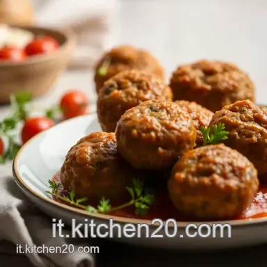 Ricetta Polpette Carne: Le Polpette della Nonna, come una volta! Scheda ricetta