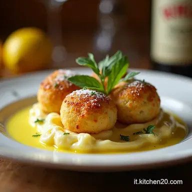 Polpette di Tonno e Ricotta Un Sogno al Limone Scheda ricetta