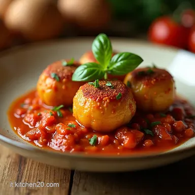 POLPETTE FILANTI CON PUR cotte La Ricetta che Scalda il Cuore Scheda ricetta