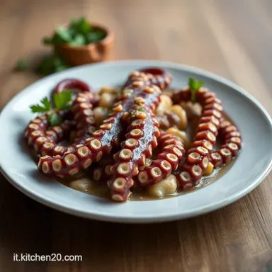 Polpo Lesso Perfetto: Tender Octopus Like Nonna's! Scheda ricetta