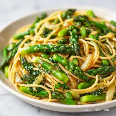 Primo Piatto Asparagi Selvatici Cremoso Scheda ricetta