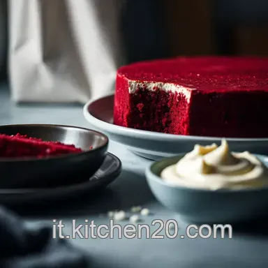 Red Velvet: Un Tocco Italiano al Classico Americano! Scheda ricetta